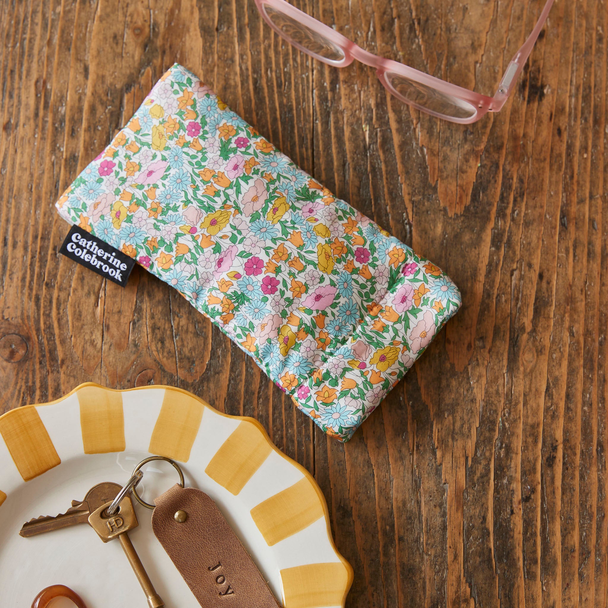 Leather Glasses Case. Leather Case For Sunglasses. Metallic