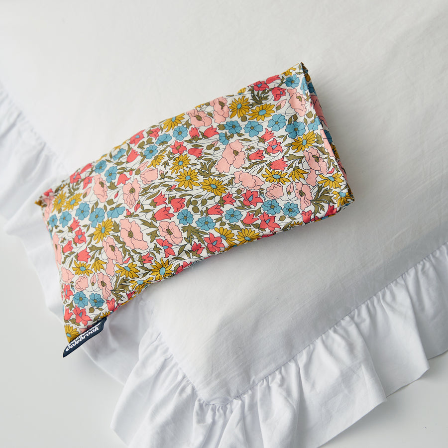 Catherine Colebrook floral Liberty eye pillow plain with optional lavender