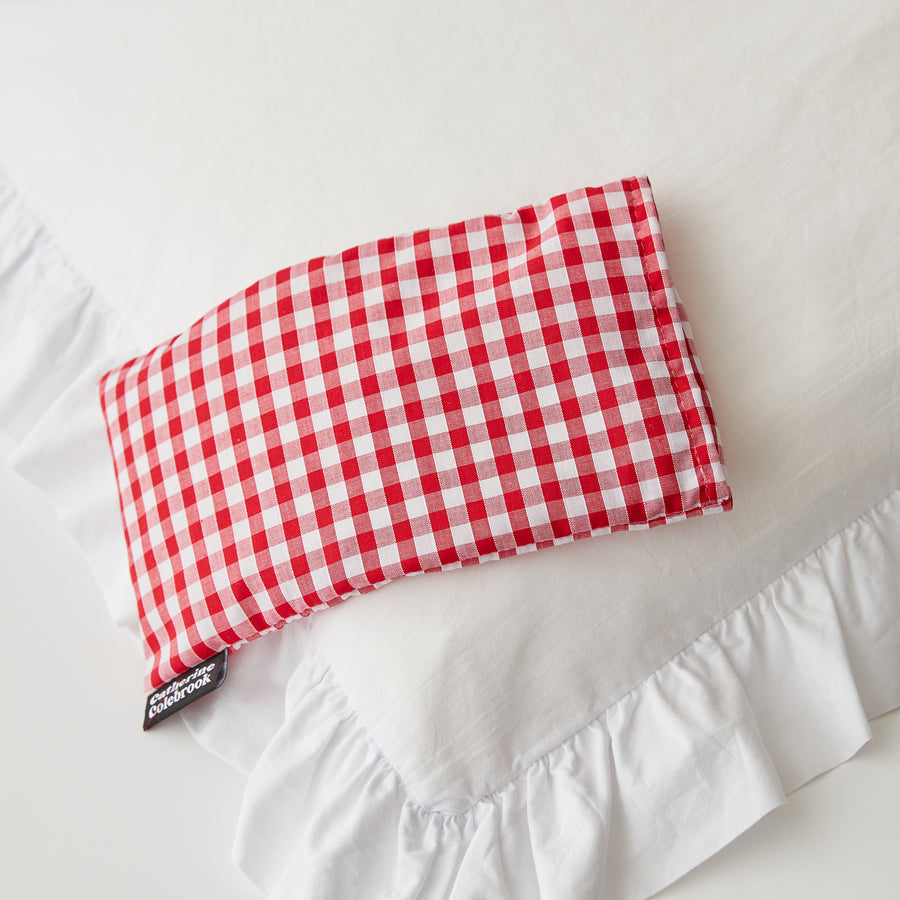 GINGHAM WHEAT EYE PILLOW
